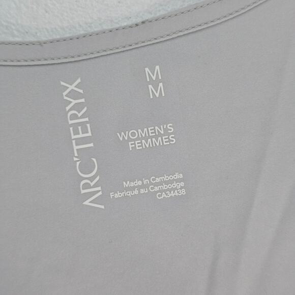 Arc’Teryx Women Contenta Dress M Grey Adj Waist Pockets Hiking Outdoor Gorpcore - Picture 7 of 8